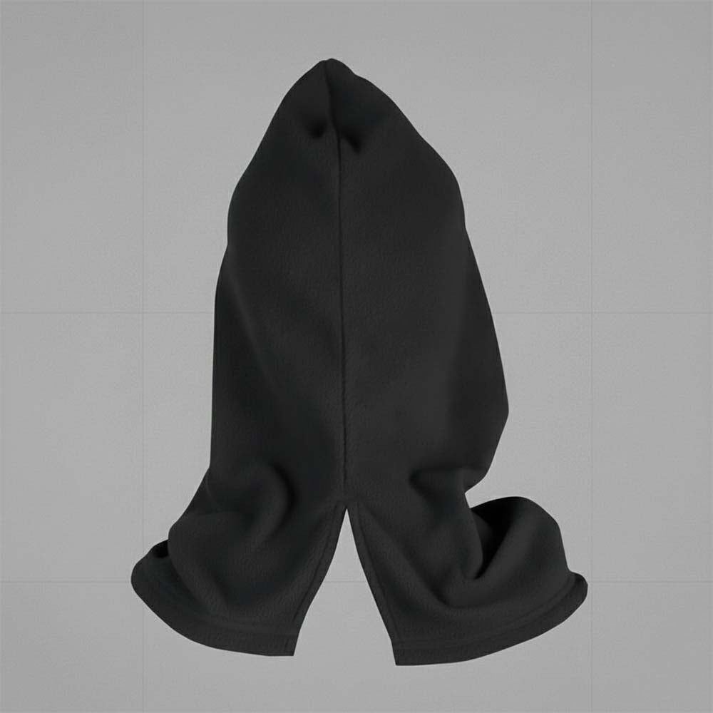 Black Thermal Winter Face & Neck Guard/ Coverup