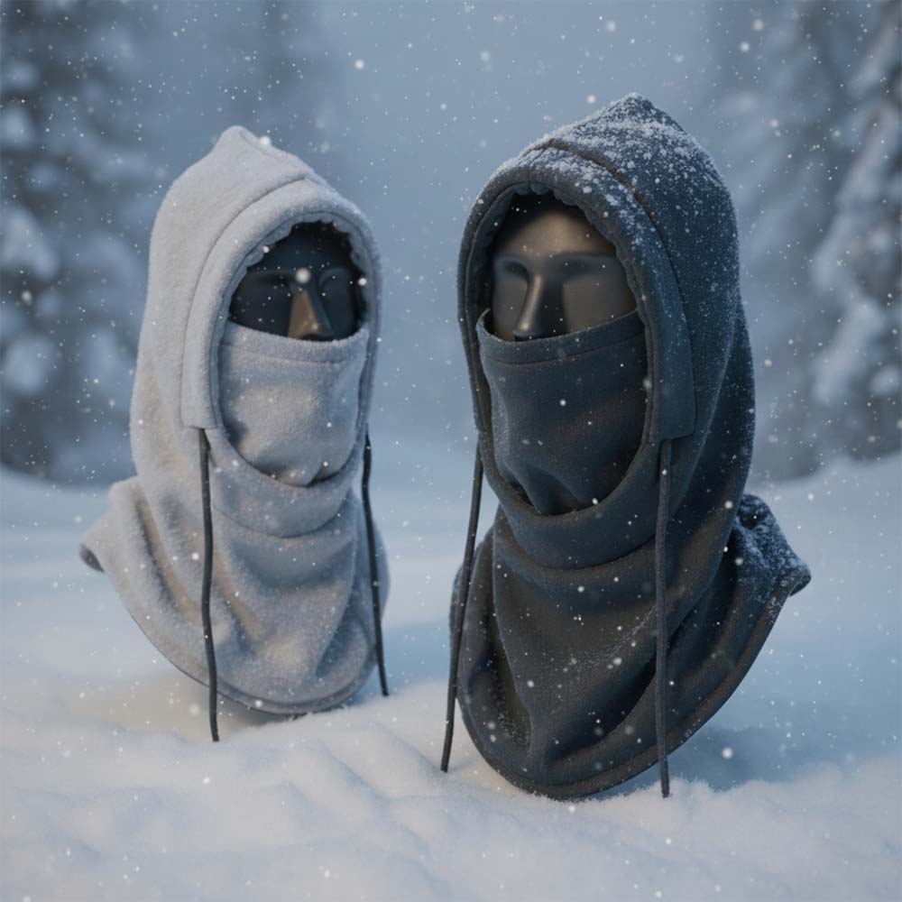 Black Thermal Winter Face & Neck Guard/ Coverup