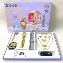 Womens Smartwatch & Jewelry Luxury Gift Set