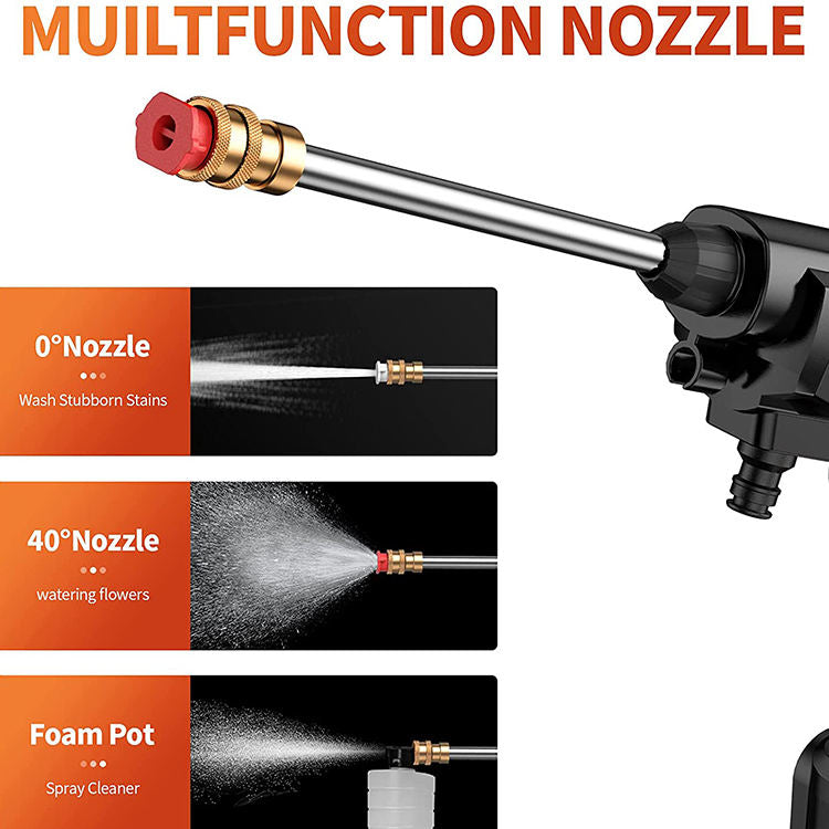 Cordless High-Pressure Washer Kit